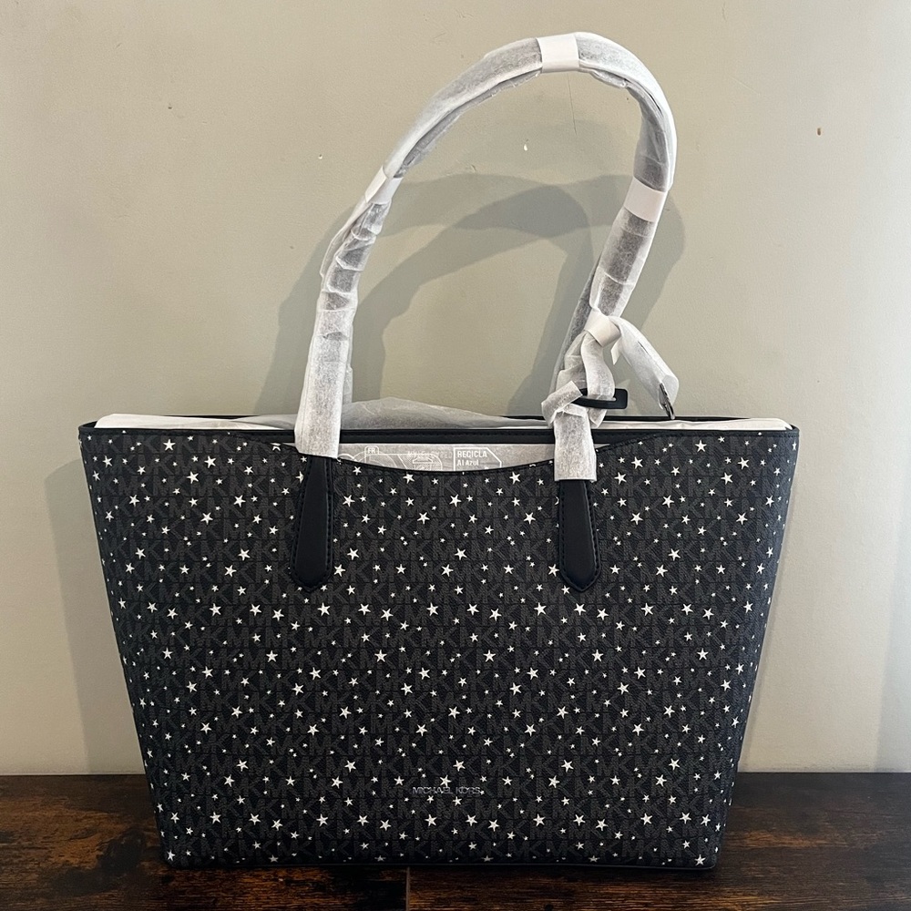 Michael Kors Star-Patterned Arden Tote NWT - Picture 2 of 8